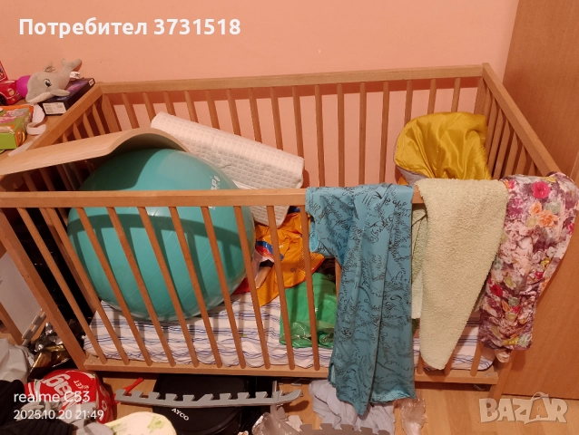 Мебели за детска, гардероб, бюро, кошара, тв маса, етажерки, снимка 2 - Гардероби - 52123752