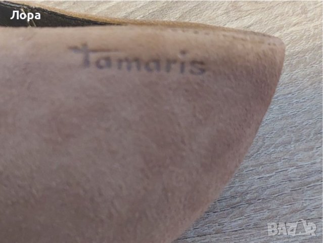 Дамски обувки TAMARIS естествен велур , снимка 9 - Дамски ежедневни обувки - 40938478