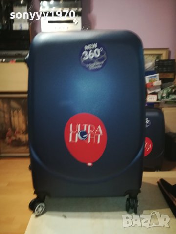 КУФАР С ТВЪРДИ СТРАНИ-ГОЛЯМ НОВ 1108230902, снимка 5 - Куфари - 41821803