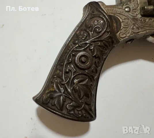 Стар пистолет, револевер, снимка 2 - Антикварни и старинни предмети - 55842106