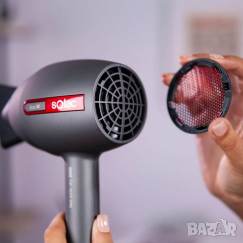 Сешоар Solac Fast Ionic Dry 2000, снимка 8 - Сешоари - 51897354