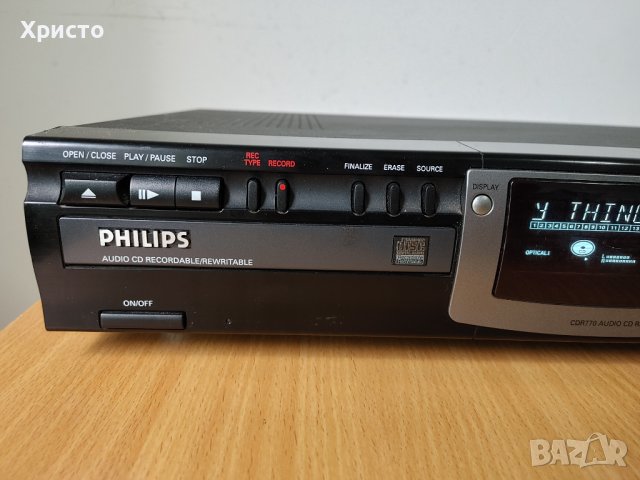 Philips cd770 recorder , снимка 4 - Аудиосистеми - 41242056