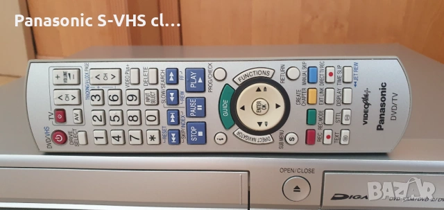 Panasonic DMR-EX95 HDMI-HDD-VHS-DVD recorder, снимка 2 - Плейъри, домашно кино, прожектори - 53583754