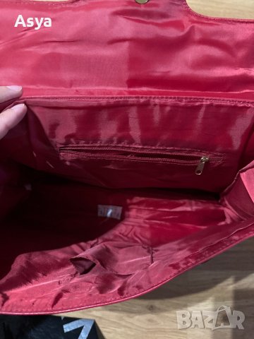 Дамска чанта цвят бордо, снимка 13 - Чанти - 44296861