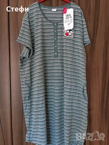 Дамска нощница 3XL от едра серия, снимка 4 - Нощници - 49218917