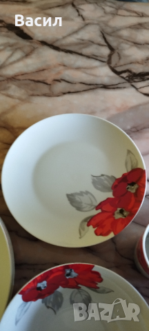 Сервиз от 4бр чинии, чаши, купички чинии за салата, снимка 8 - Други - 44824032
