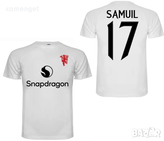 NEW 2025! Детски и Мъжки тениски MANCHESTER UNITED / МАНЧЕСТЪР с ИМЕ И НОМЕР по ТВОЙ ИЗБОР!, снимка 3 - Спортни дрехи, екипи - 19917858