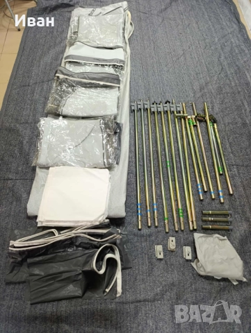 Форселт за каравана Gateway leisure + анекс. Размер 900см (885-910)см земя- земя, снимка 7 - Палатки - 51837942