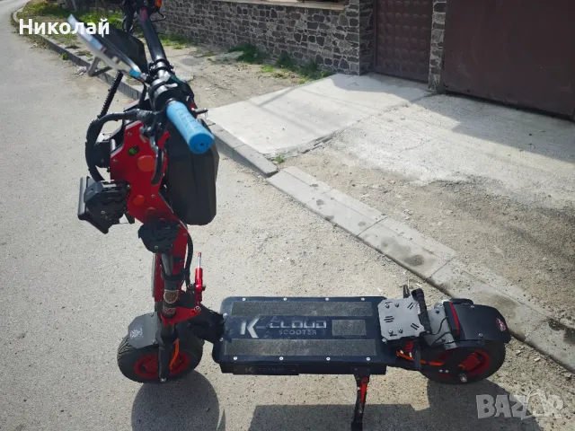 Мощна Електрическа тротинетка K-Cloud k14 10000W 72V 40Ah (140km/h), снимка 10 - Друга електроника - 50381671