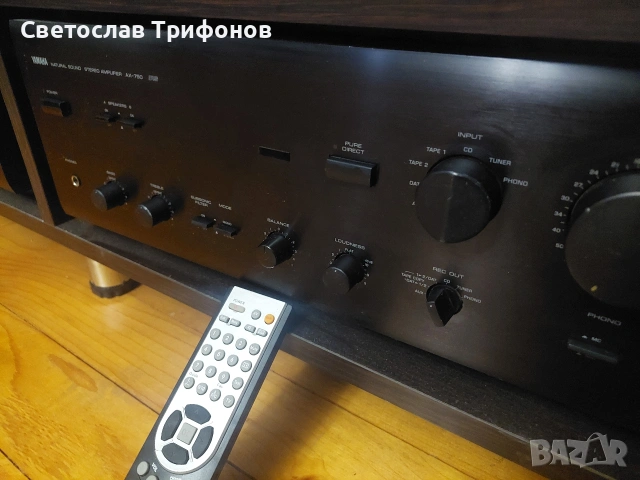 Yamaha ax 750, снимка 5 - Ресийвъри, усилватели, смесителни пултове - 53655178