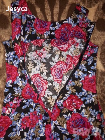 Рокля на цветя, снимка 4 - Рокли - 41082908
