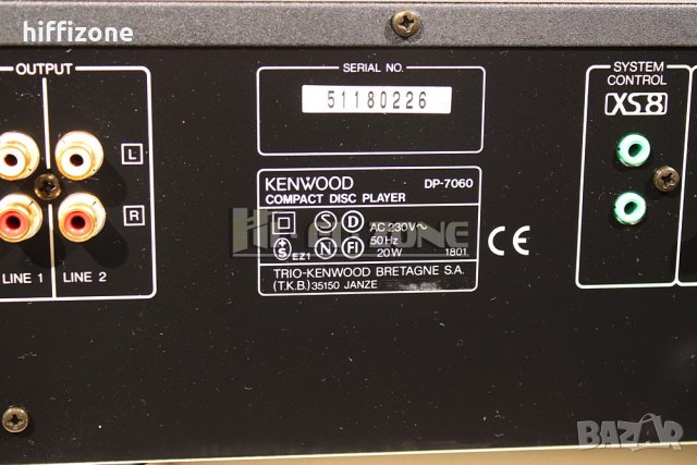 CD PLAYER Kenwood dp 7060, снимка 8 - Ресийвъри, усилватели, смесителни пултове - 35819244