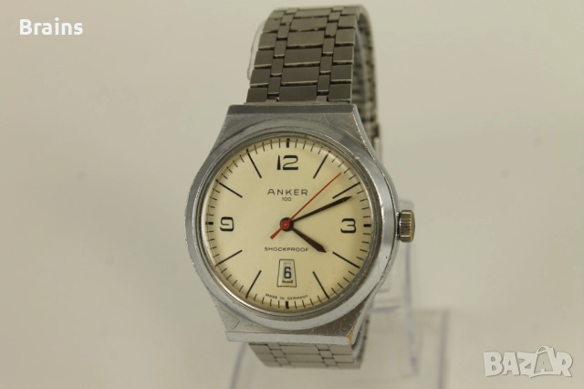 1950's ANKER 100 Стар Немски Ръчен Часовник