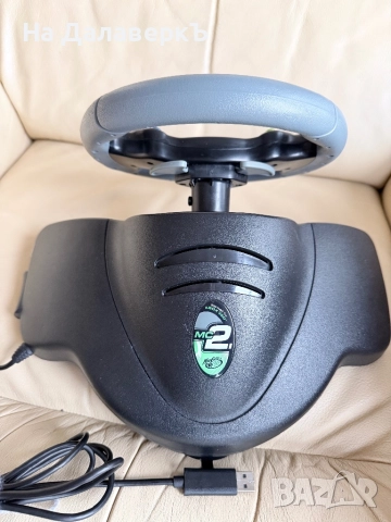 MicroCon Racing Wheel and Pedals за Xbox 360 с кутия, снимка 6 - Аксесоари - 52729432