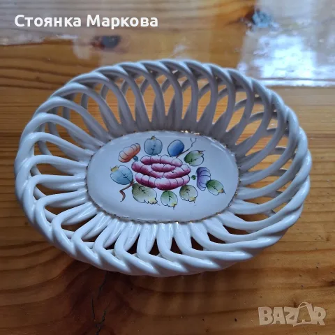 Herend Hungary -малка порцеланова купичка, снимка 2 - Декорация за дома - 55935846