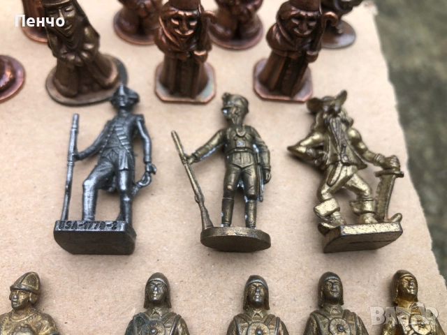 стари метални фигурки на КИНДЕР/KINDER/, снимка 7 - Антикварни и старинни предмети - 45248264