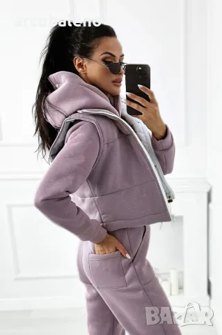 Kezzo Дамски моден комплект от три части, 2цвята , снимка 15 - Комплекти - 48795142