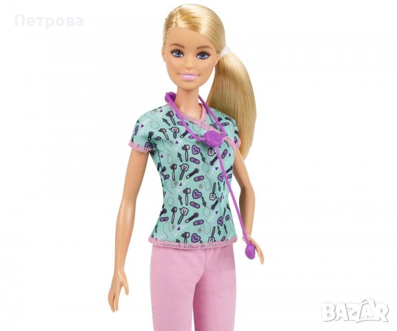 Кукла "Барби" медицинска сестра, снимка 3 - Кукли - 35938976