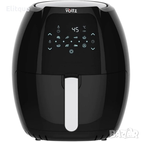 Промоция - Фритюрник AirFryer Voltz OV51980F 1800W, 7.7L, 2 ГОДИНИ ГАРАНЦИЯ, снимка 4 - Фритюрници - 52897873