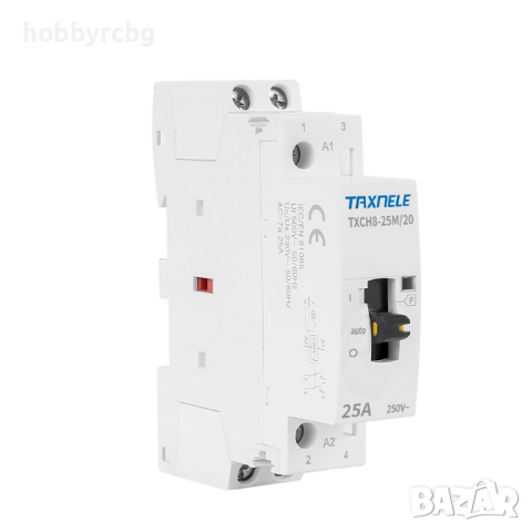 Модулен контактор 250VAC, 25A, 2NO, TXCH8-25М, снимка 2 - Друга електроника - 44631376