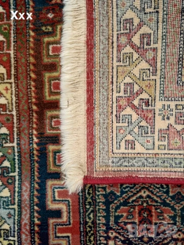 Ръчно тъкана вълнена пътека.Иранска.Антика за ценители., снимка 4 - Пътеки - 51034125