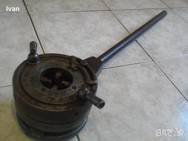 Плашка Водопроводна За Направа На Резби На Тръби-Професионал-Немска 1/4-1Цол/Холандска 1/4-1 1/2 Цол, снимка 5 - Други инструменти - 40193314