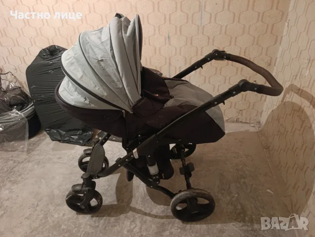 Lorelli - 3in1 Rimini Premium, зелена бебешка количка, снимка 6 - За бебешки колички - 56274460