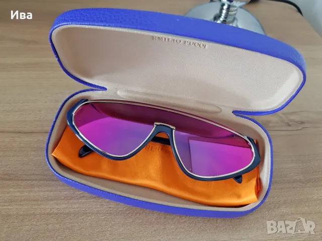 Слънчеви очила Emilio Pucci, снимка 8 - Слънчеви и диоптрични очила - 50336537