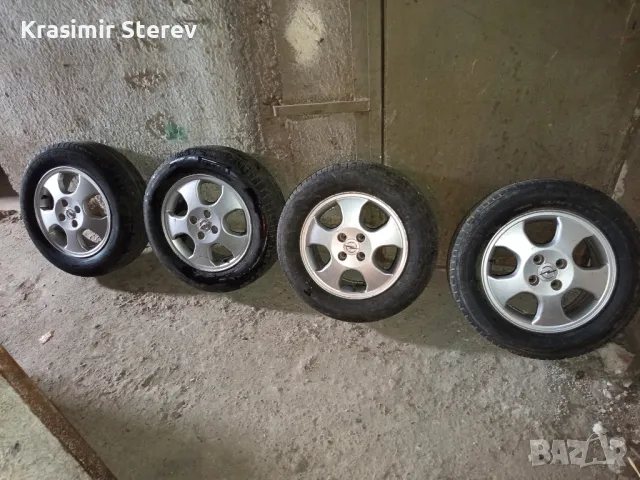 Гуми с Алуминиеви Джанти за Опел 195/65/15, снимка 1