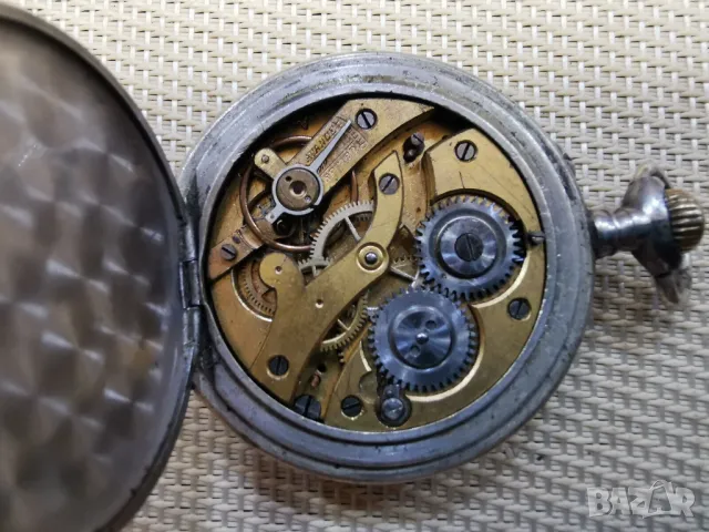 джобен часовник БУРЯ, снимка 4 - Антикварни и старинни предмети - 49467226