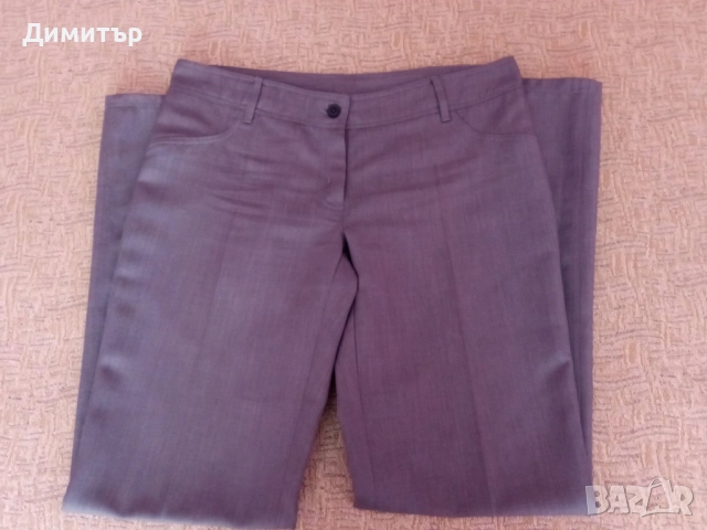 Сив дамски панталон С-М размер, снимка 3 - Панталони - 52006026