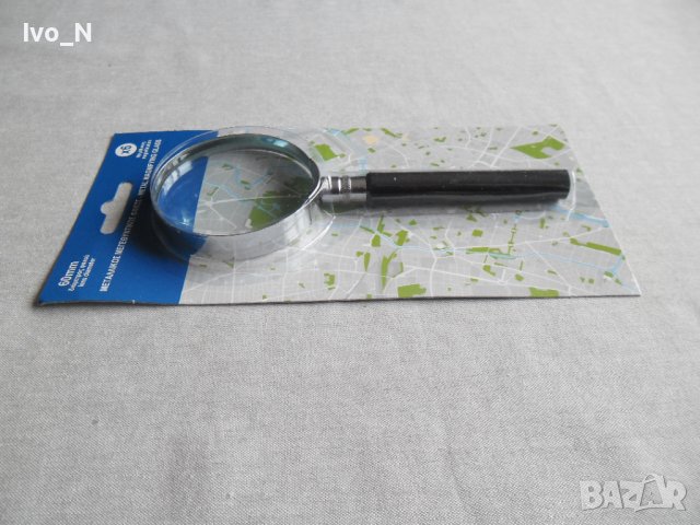 Лупа 6x увеличение, 60 mm, метална., снимка 2 - Други инструменти - 41446177