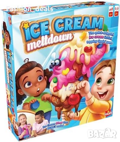 Нова Goliath Games настолна Игра за деца машина Сладолед Забавление Подарък, снимка 5 - Други - 42337178