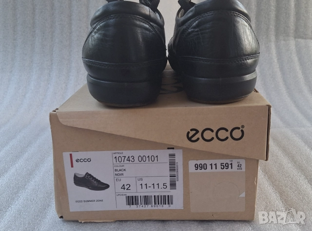 Обувки Ecco № 42, снимка 3 - Дамски ежедневни обувки - 52305335