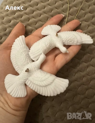 Гълъбите от " Сам в къщи" Безценен подарък! , снимка 2 - Колиета, медальони, синджири - 52455267