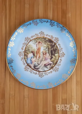 5 чинии с "Трите грации" - Czechoslovakia, снимка 8 - Чинии - 49652953