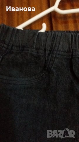 Дънки с ластик на талията, снимка 3 - Дънки - 42433605