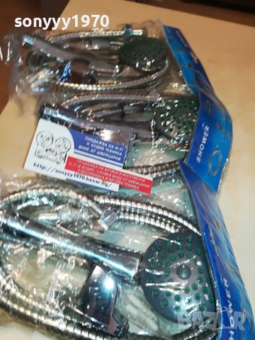 ДУШ НОВ КОМПЛЕКТ С ШЛАУХ И ДЪРЖАЧ С КРЕПЕЖИ 2903231213, снимка 12 - Душове - 40178206