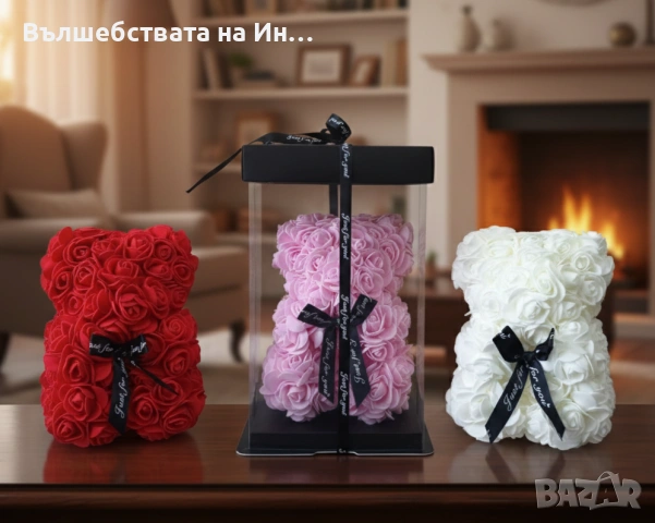 Мече от вечни рози 