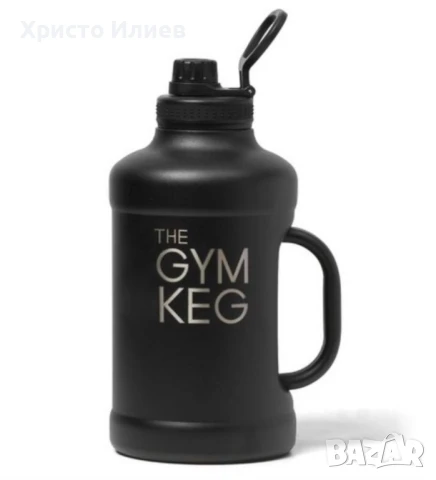 Термо бутилка Фитнес Спорт Туризъм Манерка Термос вода метална 2 литра студено 24 часа топло 12 часа