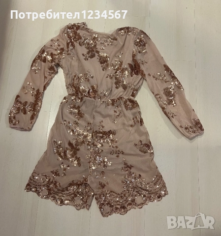 Нов гащеризон с пайети ХС-С ✨, снимка 2 - Гащеризони - 52743187