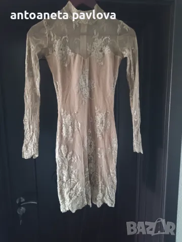 Рокля дантела за повод, снимка 2 - Рокли - 49309489