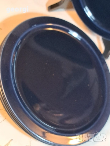 4 чинии Rosenthal siena blue цвят кобалт 33/4, снимка 3 - Чинии - 53430342