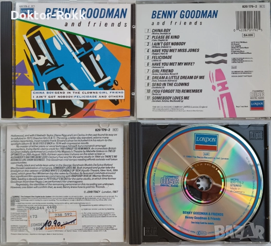 Benny Goodman + Bill Evans + Billy Cobham + Buddy Rich - JAZZ CD, снимка 2 - CD дискове - 50436956