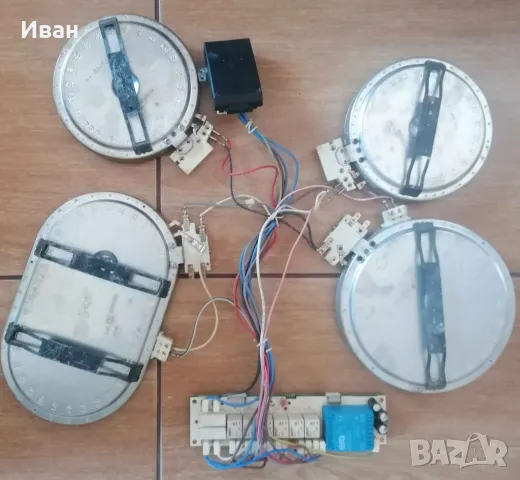 Стъклокерамичен плот, части., снимка 3 - Котлони - 49245851