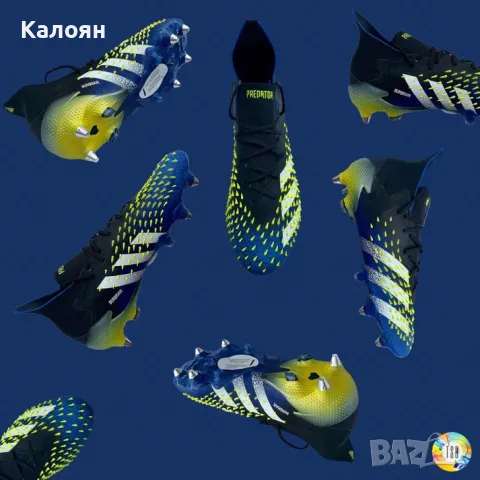 adidas predator freak .1 fg - uk 8, снимка 2 - Футбол - 50146094