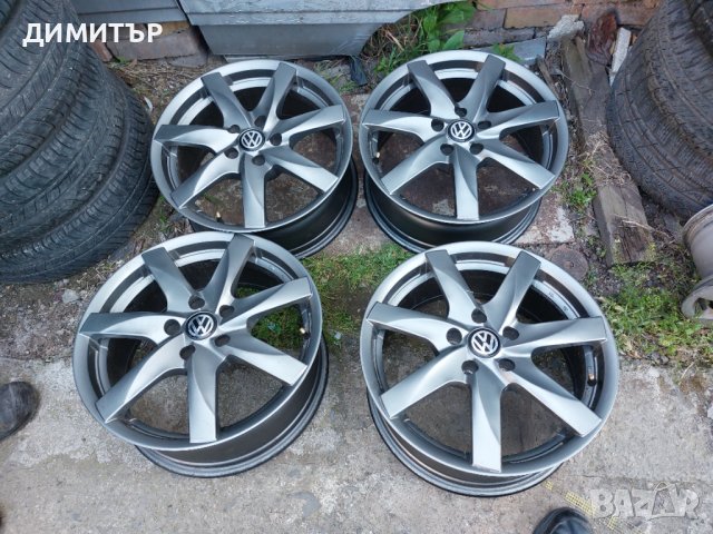 4БР.АЛУМИНИЕВИ ДЖАНТИ 17ки за VW 5x112 7.5J ET 48, снимка 1