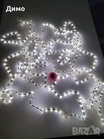 коледни лампички 15м 