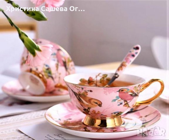 Красив, комплект с лъжички за чай или кафе, снимка 1 - Подаръци за жени - 34487819