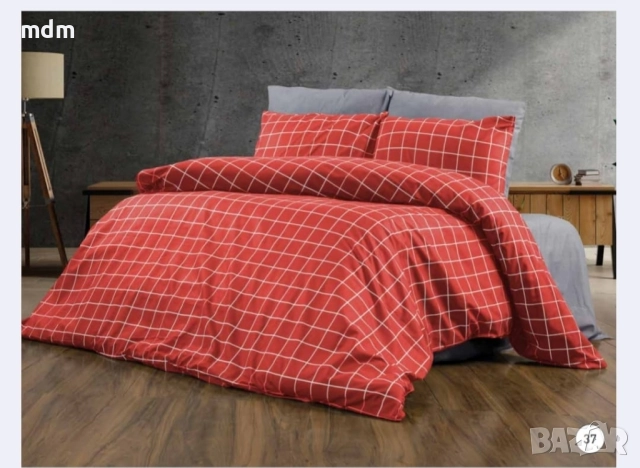 Марка VALDİVİA луксозен двоен ранфорс спален комплект 100% памук- 49 лв, снимка 3 - Спално бельо - 44016481